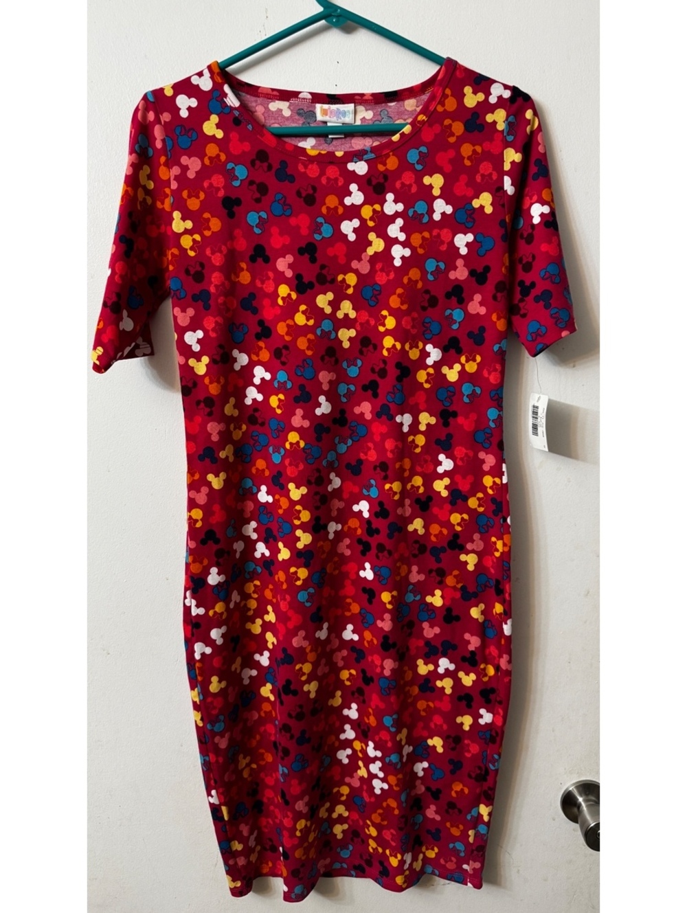 LuLaRoe Mickey Mouse Julia Dress